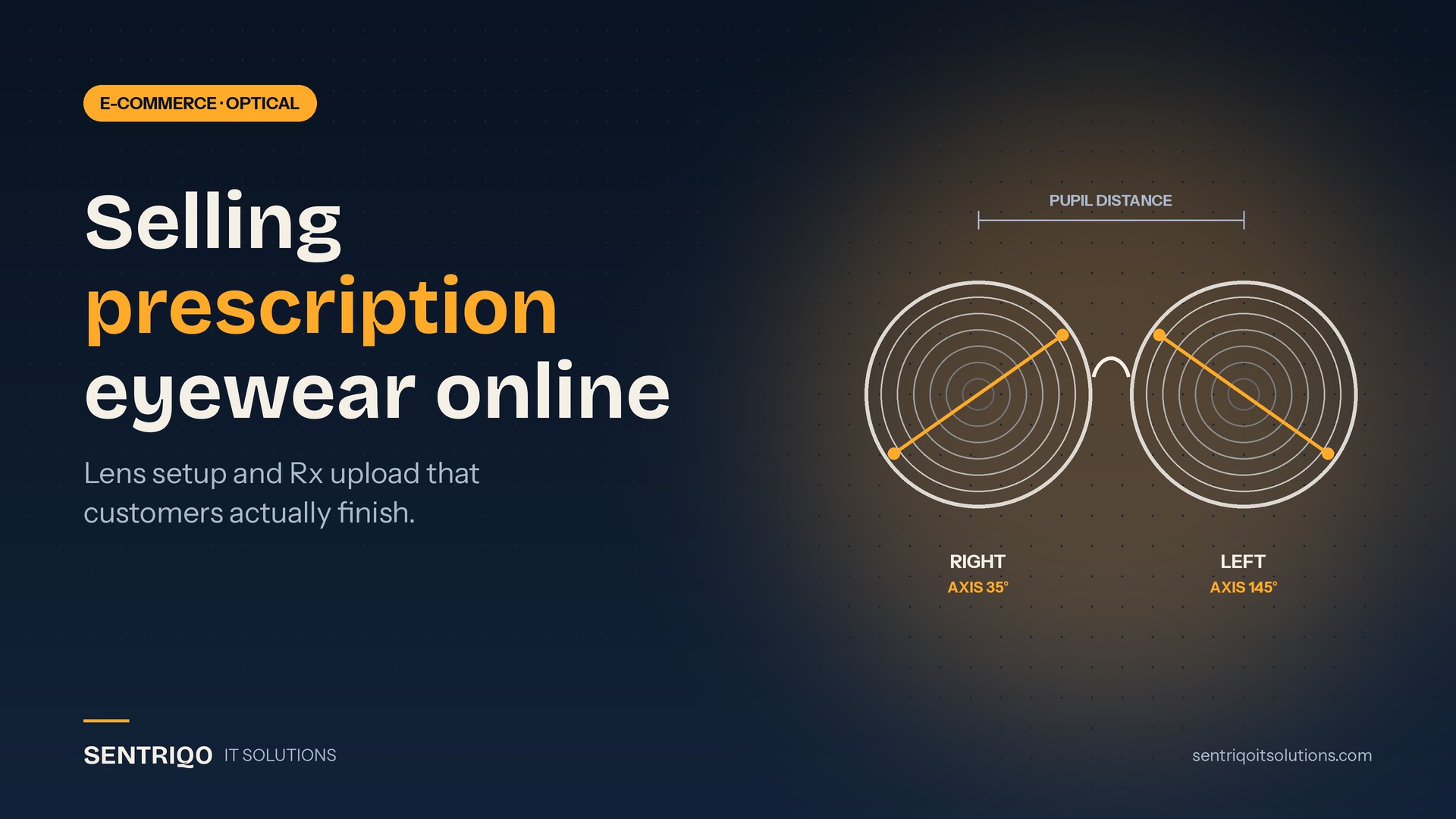 Selling prescription eyewear online: getting lens setup and prescription upload right